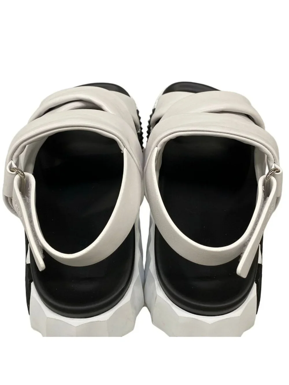 Hermes Sandals Electric White Leather